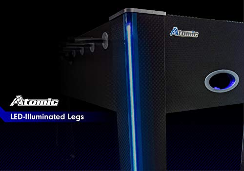 Atomic LED Light Up Foosball Table 55" Azure