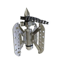 Arionyx 3/8 Rotating Nozzle, Dredging Vehicle Sewer Hinge Tree Root Sludge Cleaning Rotary Nozzle with Chain(3I8 Female 170LPM)