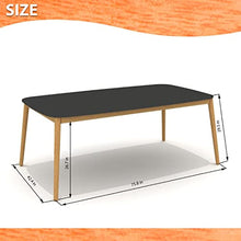 Amazonia Vernon 9-Piece Outdoor Rectangular Dining Table Set Eucalyptus Wood Amazonia