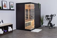 Blue Wave Sirona 3-Person Hemlock Infrared Sauna Espresso