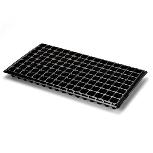 Bootstrap Farmer 128 Cell Seed Starting Tray Extra Thick 60 Trays Black
