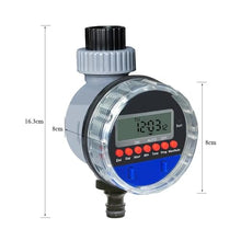 Automatic irrigation timers for outdoor watering in garden systems