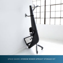Hydrow Rowing Machine with Immersive 22" HD Rotating Screen Black/Silver