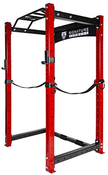 Signature Fitness SF-3 Power Cage Squat Rack Black