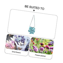 8 pcs Planter Fish Decoration Container Flowerpot Metal Creative Iron Shaped Flower Holder Pendant Wall Suspension Decor Arrangement Basket Art Hanging Wall-Mounted Rack (As Shownx3pcs 18X7CMx3pcs)