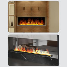 XYWGBMS Realistic Water Vapor Fireplace with Adjustable Flames for Home and Commercial Decor,01-70cm