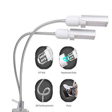 Led Plant Light Succulent Growth Fill Light Clip Plant Growth Lighting Fill Light Grow Lights Plant Grow Lightrowing Light Full Spectrum for Indoor Plants