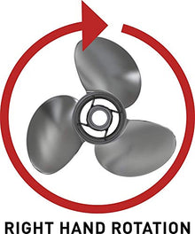 MERCURY Enertia 14 x 19 Pitch 3-Blade Stainless Steel Propeller