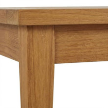 Outdoor Escape Brown Extendable Outdoor Patio Teak Dining Table, Durable Teak Wood, 108.5 Inches Wide, Suitable for Outdoor Gatherings