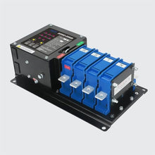 BOBYK ATS YES1-125NA PC Class Dual Power 2P 3P 4P 60A 100A 125A Automatic Transfer Switches 400V 220V Generator, Black