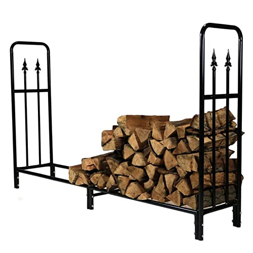 DJVHSRI Firewood Rack Firewood Racks Extra Long 71.6In Firewood Storage - Outdoor Log Holder for Patio Deck Fireplace Fire Pit - Adjustable Wood Pile Storage Stacker - Easy Assem,
