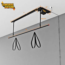Garage Gator Dual Kayak and Canoe Lift Black