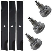 Exmark Solid Blade Spindle Kit Lazer Z AS AC Turf Tracer Ranger FMD524 103-8075 103-1578-S 52 Inch