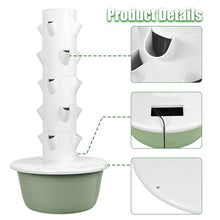 XURUIUS Hydroponic Tower,Growing System,Vertical Garden Tower,5/7 Layers,Plants Indoor Vertical System,for Gardening Lover (5)