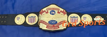 Grd Sports CNC HD NWA United States Heavyweight Wrestling Championship Belt Black