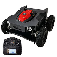 Remote Control Lawn Mower, Mowing Width 52cm Oil Electric Hybrid Four-Wheel Drive Robotic Lawn Mower Orchard Lawn Weeding Agricultural Garden Reclamation Grass Cutting Machine