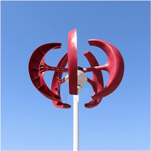 400W Vertical Wind Turbine, 12V 24V Portable Vertical Wind Power Turbine Generator Kit with Charge Controller for Garden Home,24V