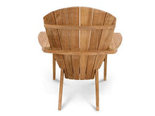 Douglas Nance Solid Teak Key Wester Adirondack Chair Natural