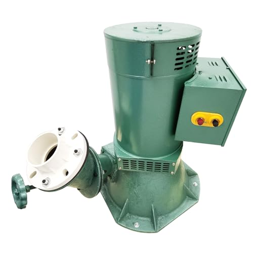 DINENOVATE Hydroelectric Generator 10KW Excitation Water Powered Generator 220V/60Hz Single Phase 1800r/min with Automatic Voltage Regulation and Leakage Protection