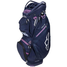 Sun Mountain 2024 Women's Stellar Golf Cart Bag Navy Tropic-Navy-Violet