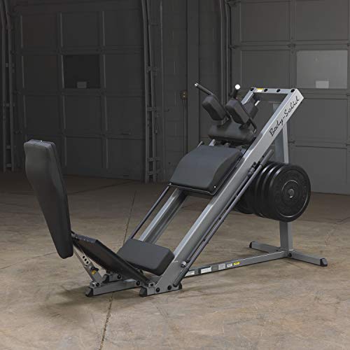 Body-Solid Leg Press/Hack Squat Machine (GLPH1100) Silver/Black