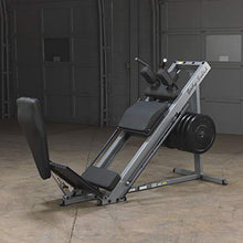 Body-Solid Leg Press/Hack Squat Machine (GLPH1100) Silver/Black