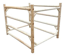 Log Kayak Rack Kayak/Canoe Storage Rack Commercial Unfinished