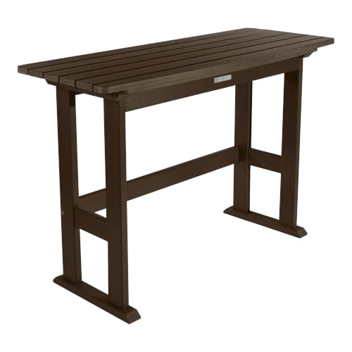 highwood Counter Height Balcony Table, Weathered Acorn