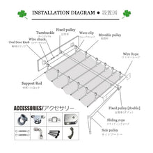 LWJQRSP Retractable Pergola Canopy Replacement Shade Cover Awning Telescopic Canopy Pergola Cover with Mounting Kit UV Resistant Awning for Outdoor Porch Yard and Garden (W2.4*L14m/W7.87*L