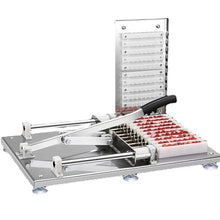 JYXYXSCP Multifunctional Barbecue Meat Skewer Machine, Fast Portable Meat Skewer Box, Restaurant Stainless Steel Barbecue Skewer Making Machine