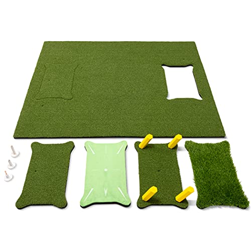 GoSports Golf Practice Hitting Mat Green