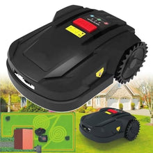App Robot Lawn Mower, Garden Automatic Intelligent Robotic Lawn Mower, Robot Grass Cutter, Automatic Grass Cutting Machine for 800m² Lawn Auto, Path Planning
