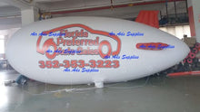 Air-Ads Supplies 20ft Giant Inflatable Blimp Sign Strawberry Promotion White