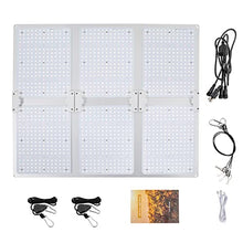 DHccPOLve 660W Indoor LED Grow Lamp for Plants Full Spectrum Growth Light Flower Bloom, Dimmable & Daisy Chain Heat Dissipation Grow Light