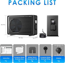 POOLTOHOT Pool Heater for Inground Pools and Above Ground Pool (28000 Gallons), 90000 BTU Electric Pool Heater Build-in Compressor for Heating and Cooling, Pool Heat Pump with Smart WiFi Control