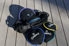 HYPERWEAR Adjustable Sandbag Workout Bag with Filled Sandbells LG 160lb Assortment - Red