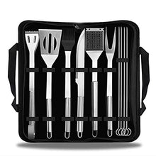 SDVantage BBQ Grill Accessories Set for Men Women, 10PCS Grilling Utensils Tools Set, Stainless Steel BBQ Tools with Storage Bag, BBQ Grill Accessories Set for Camping, Kitchen