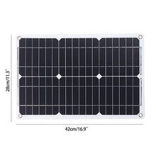 Solar System 18V 20W Solar Panel Power Bank Car Battery Solar Charger Solar Panel Kit 3000W Solar Inverter Controller Kit