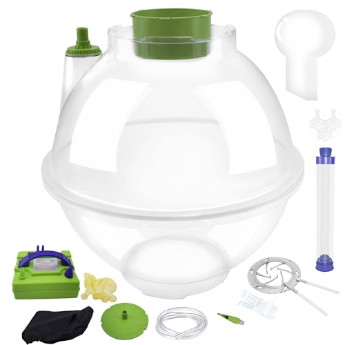 nLn Hope 17" Balloon Stuffer Kit with Flower Tube Set Green