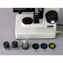 AmScope ME300TZA Trinocular Metallurgical Microscope 40X-1600X Yellow