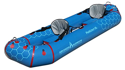 ADVANCED ELEMENTS Packlite+ Packraft Two Person Inflatable Kayak Blue