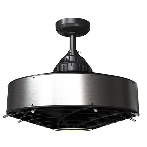 MCS Products Bladeless Ceiling Mount Misting Fan - Titanium