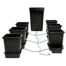 AutoPot 6 Pot System (3.9 Gallon Plastic Pots) (*Includes AIRBASES & AIRDOMES) Self-Watering, Gravity-Fed Hydroponic System (6Pot - 3.9 Gallon - 12.4 Gallon Tank)