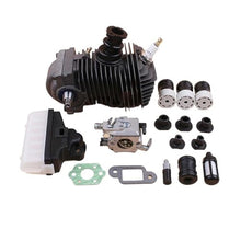 BEIMLGPS 42.5MM Engine Motor Assembly Cylinder Piston Carburetor AV Buffer Set for MS250 MS230 025 023 MS 250 230 Chainsaw Spares Accessories