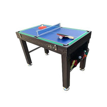 KICK Quad 48″ 4-in-1 Multi Game Table Brown