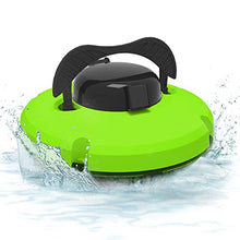 Underwater Automatic Pool Vacuum Cleaner,Automatic Pool Vacuum Cleaner,Cordless Robotic Swimming Pool Cleaner Fully Automatic Pool Vacuum Cleaner Wall-Climbing Underwater Cleaner,Green