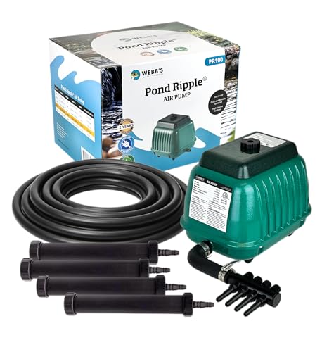 Webb's PR100K Pond Ripple Aeration Pond Kit - For Fish Ponds up to 10,000 gallons