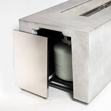 70inch Concrete Large Fire Pit Table