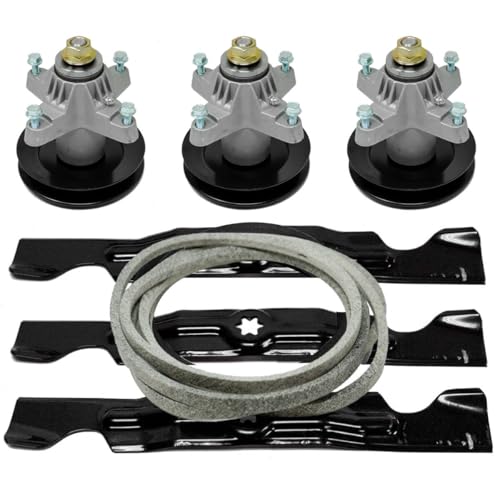 X psblty Universal Lawn Mower Spindle Blade Belt Kit - Replacement Part #RP91804126AREBUI, Compatible with Walk-Behind & Zero-Turn Mowers