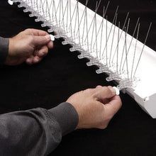 Bird B Gone Gutter Bird Spike, 3" Wide, 50-Feet, Stainless Steel, BGS